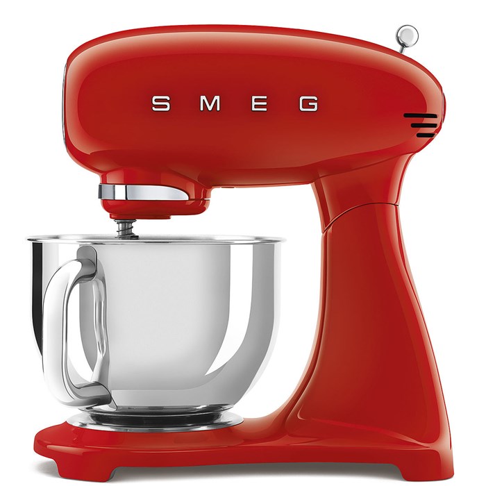 Smeg SMF03RDUK 4.8L 800W Stand Mixer in All Red