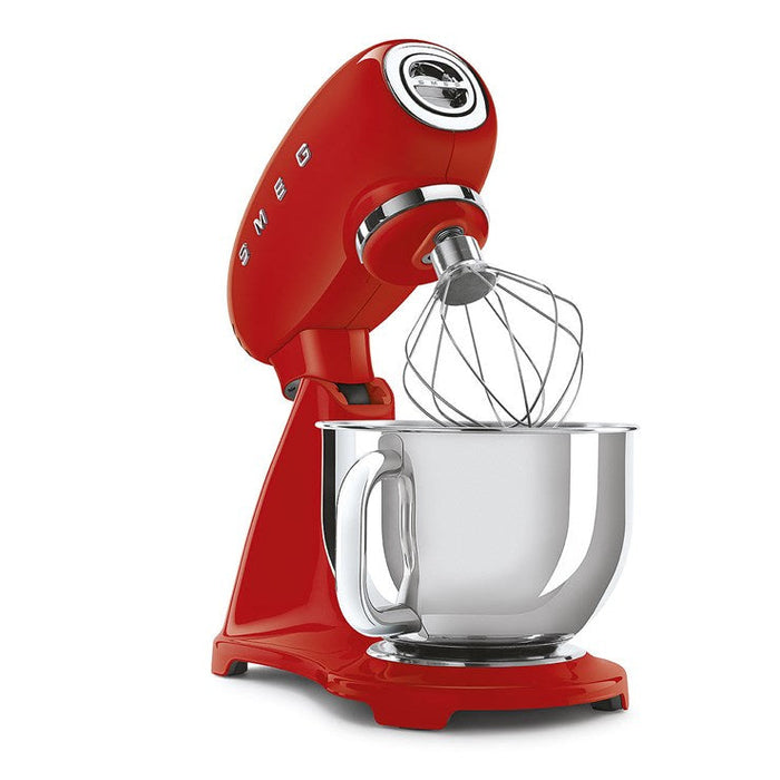 Smeg SMF03RDUK 4.8L 800W Stand Mixer in All Red